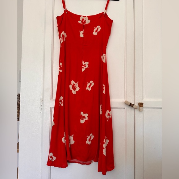 Reformation dress in hibiscus print - Picture 5 of 5
